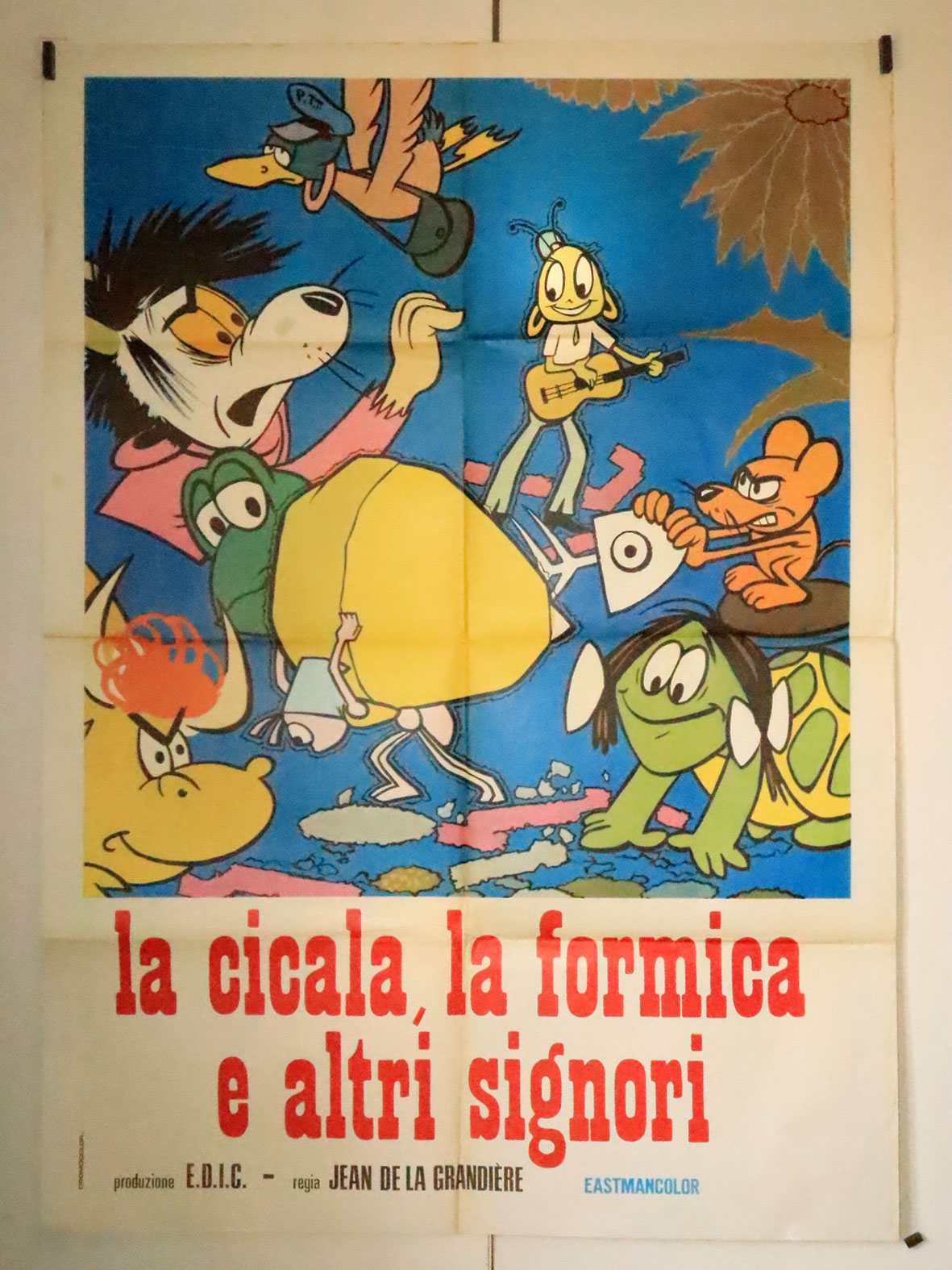 LA CICALA , LA FORMICA E LATRI SIGNORI