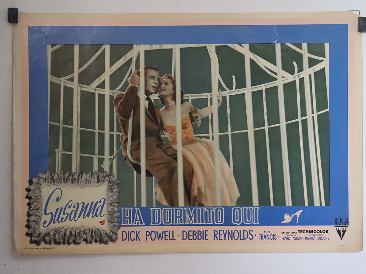 SUSANNA HA DORMITO QUI