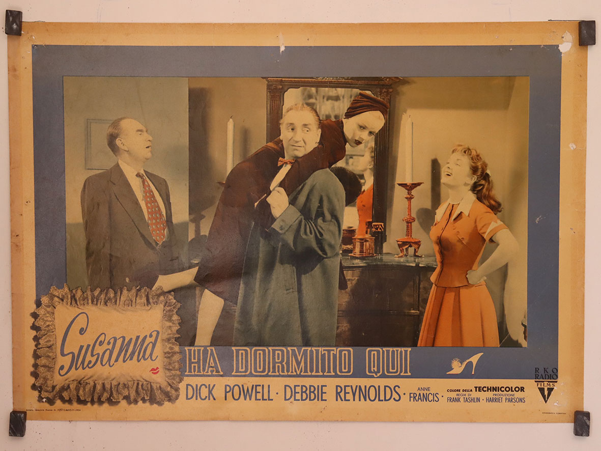 SUSANNA HA DORMITO QUI