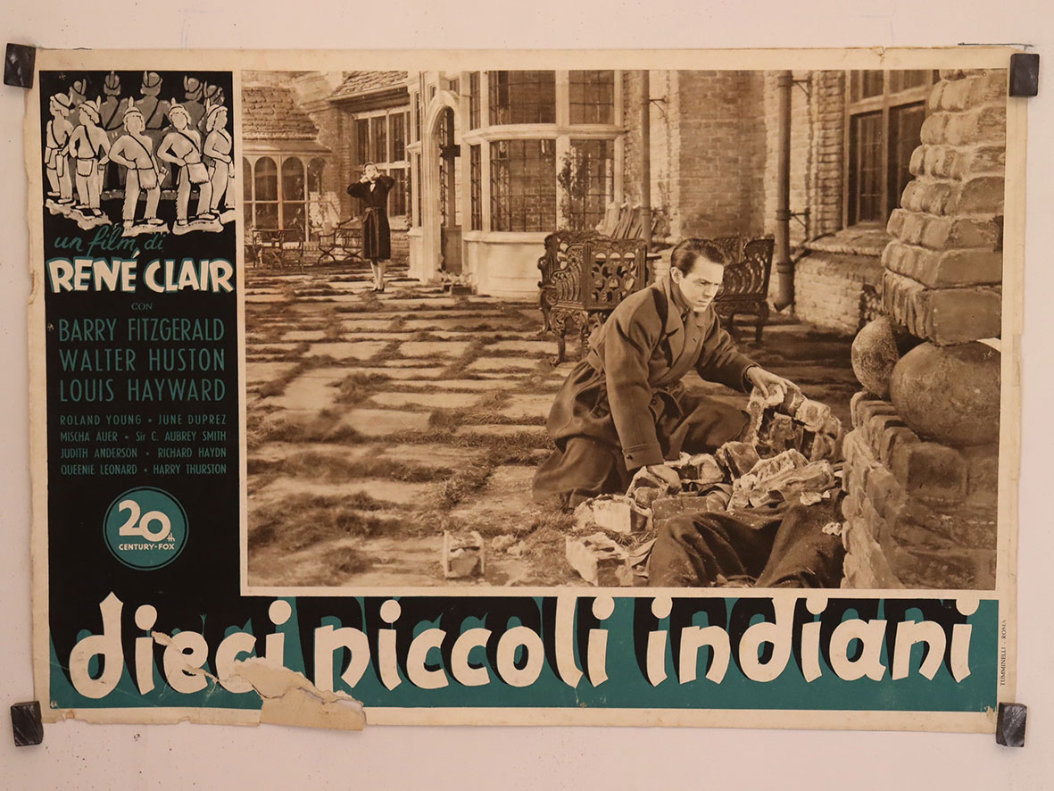 DIECI PICCOLI INDIANI MOVIE POSTER - AND THEN THERE WERE NONE MOVIE  POSTER