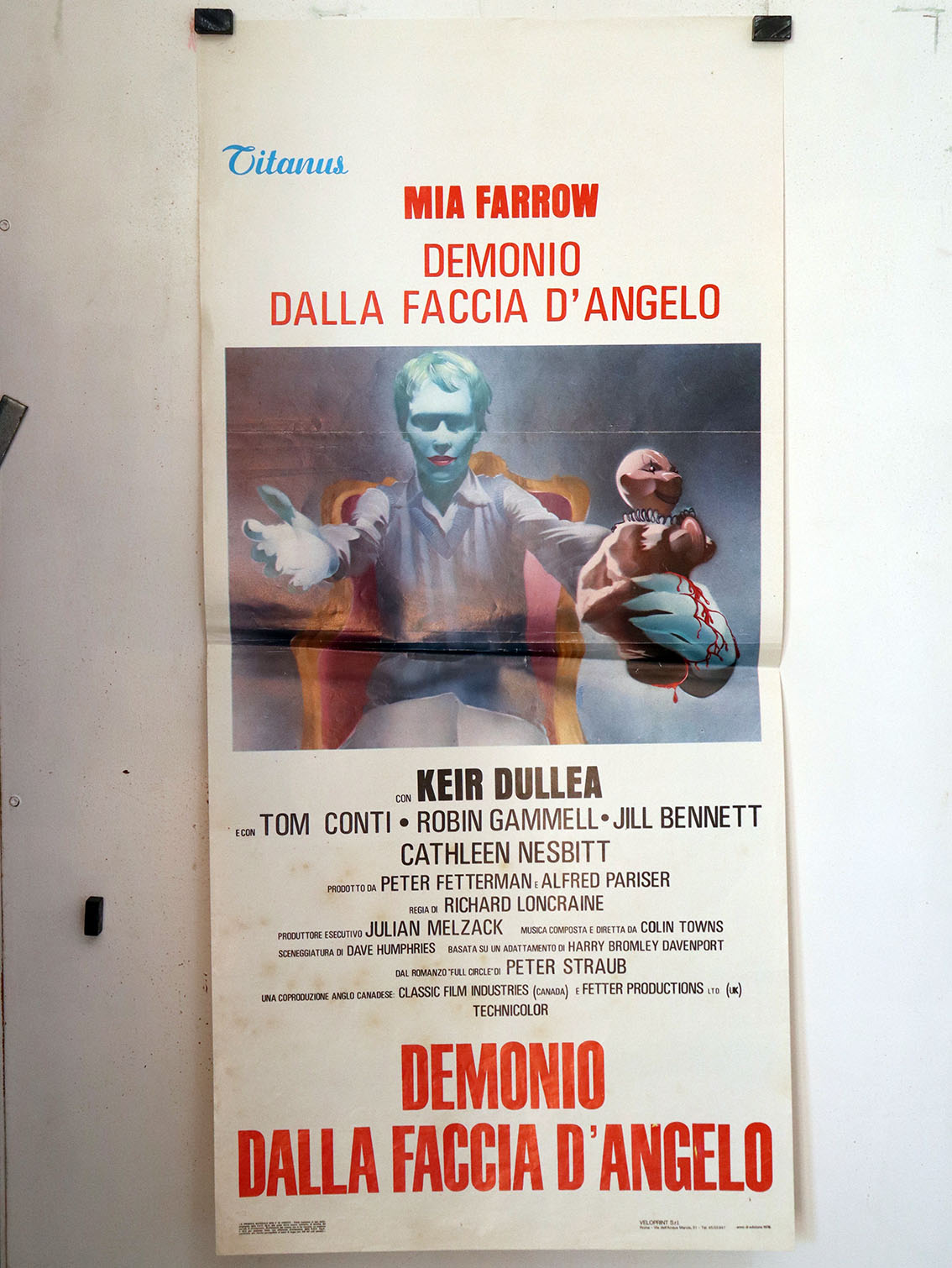 DEMONIO DALLA FACCIA DANGELO