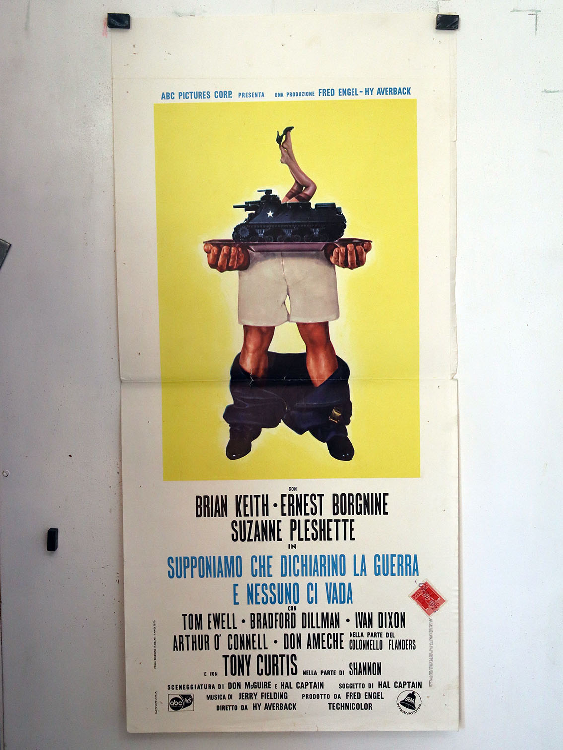 SUPPONIAMO CHE DICHIARINO LA GUERRA E NESSUNO CI VADA