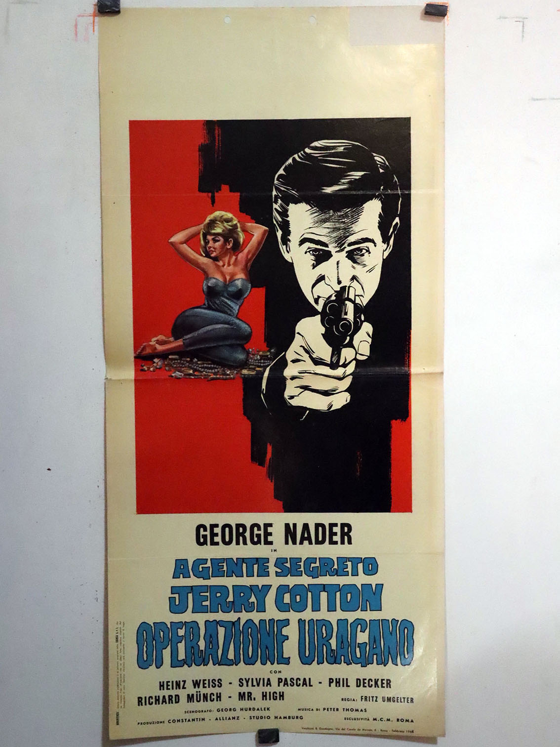 AGENTE SEGRETO JERRY COTTON APFRAZIONE URAGANO