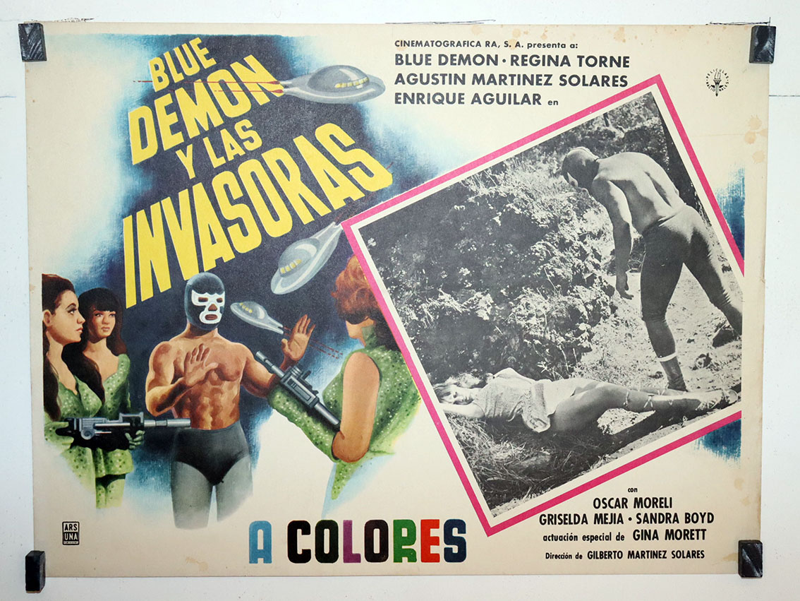BLUE DEMON Y LAS INVASORAS