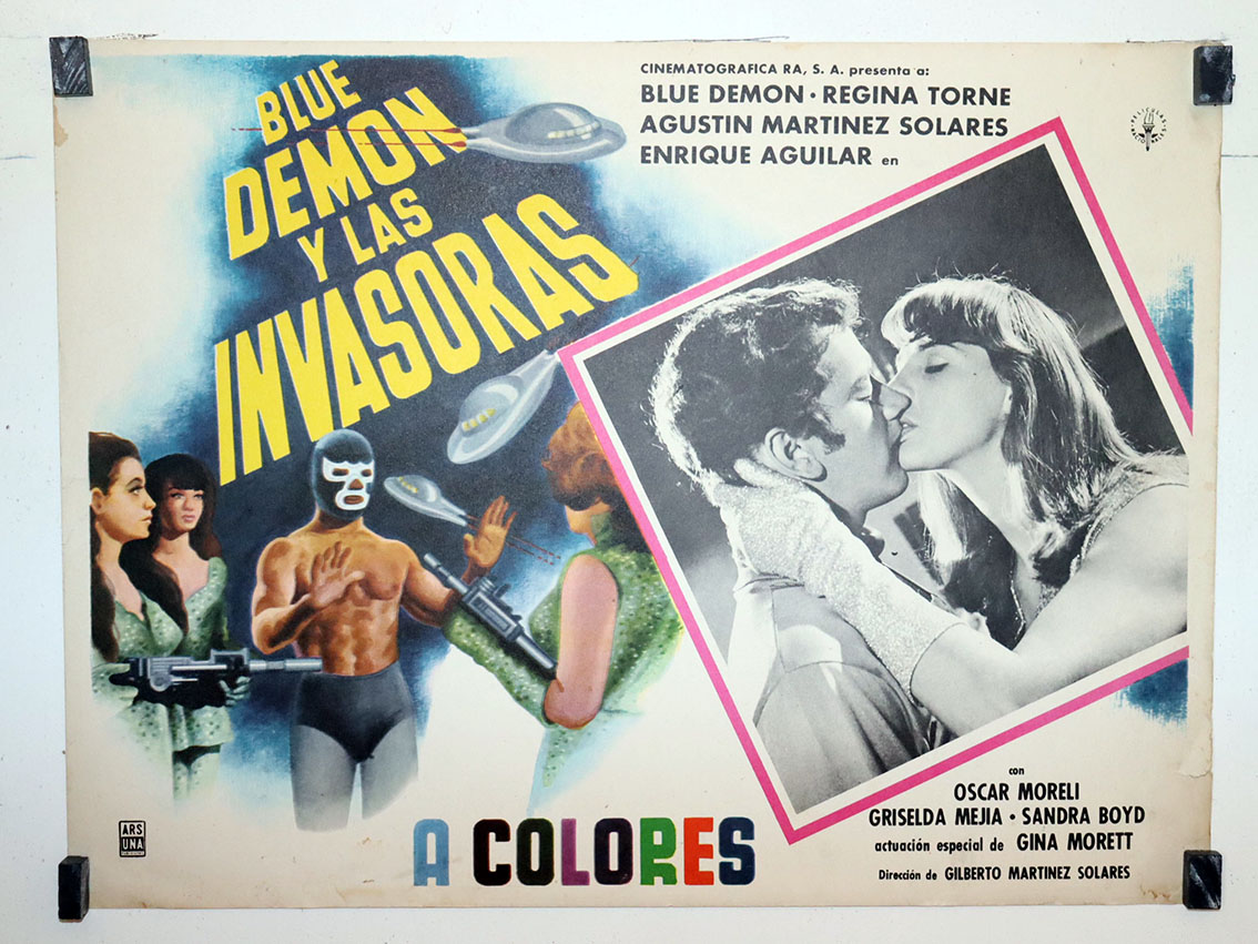 BLUE DEMON Y LAS INVASORAS