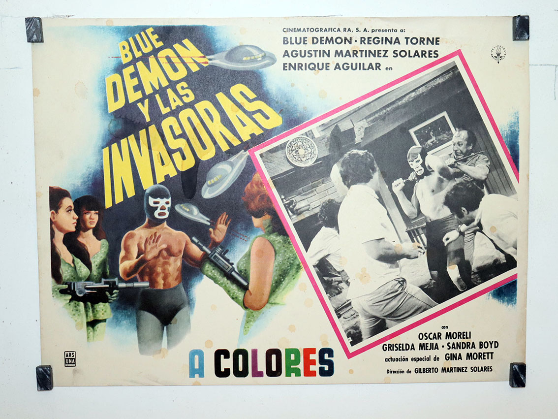 blue demon y las invasoras