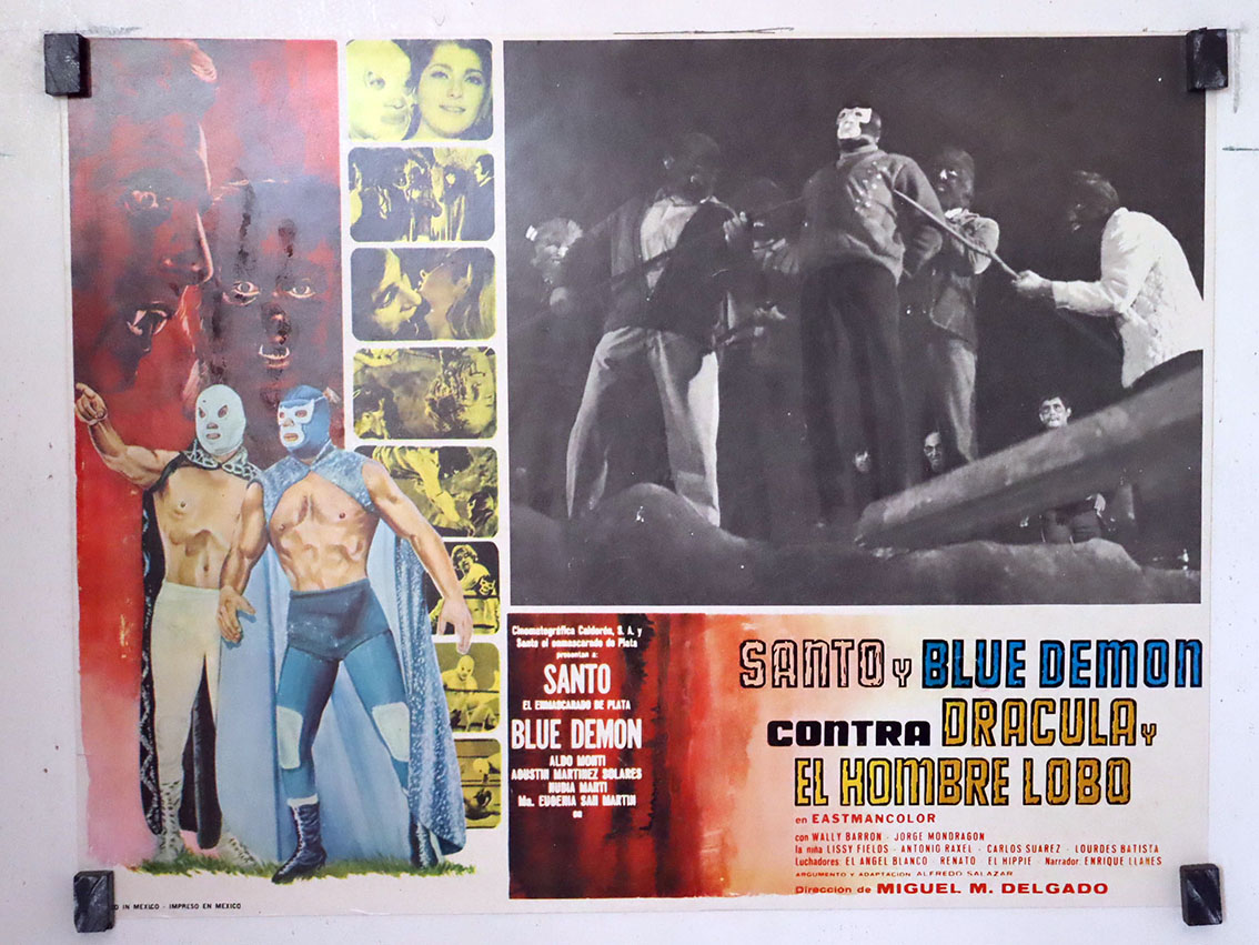 SANTO Y BLUE DEMON CONTRA DRACULA Y EL HOMBRE LOBO