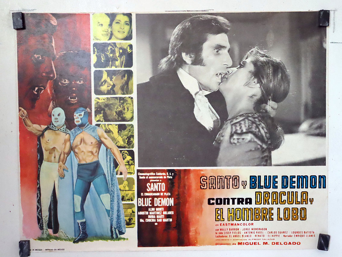 SANTO Y BLUE DEMON CONTRA DRACULA Y EL HOMBRE LOBO