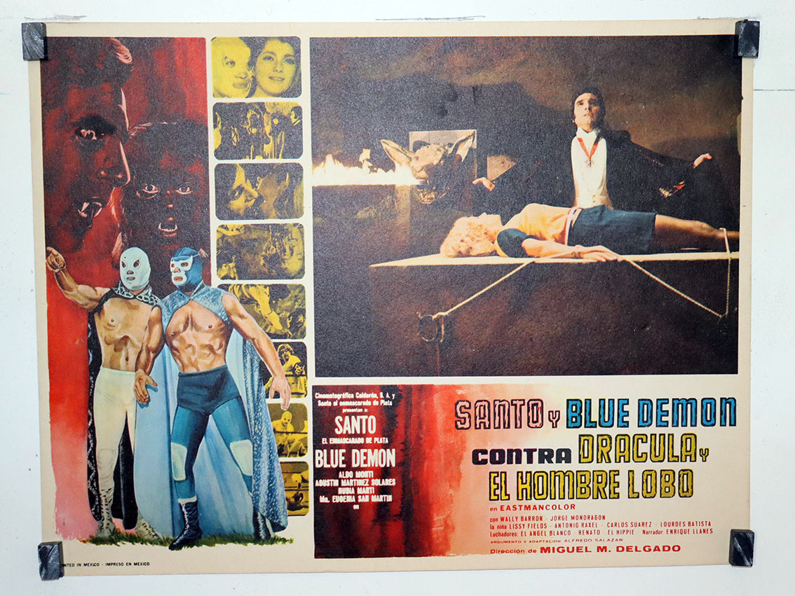 SANTO Y BLUE DEMON CONTRA DRACULA Y EL HOMBRE LOBO