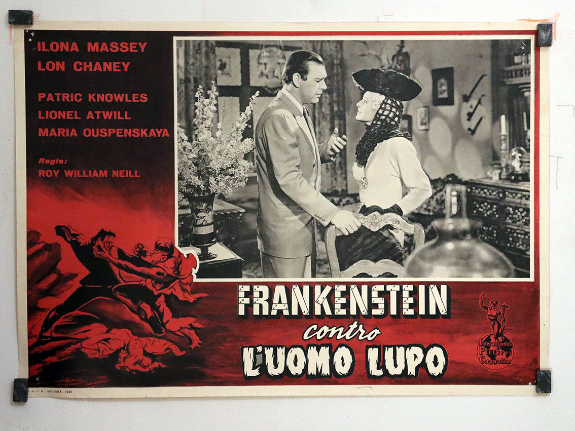 FRANKENSTEIN CONTRO LUOMO LUPO