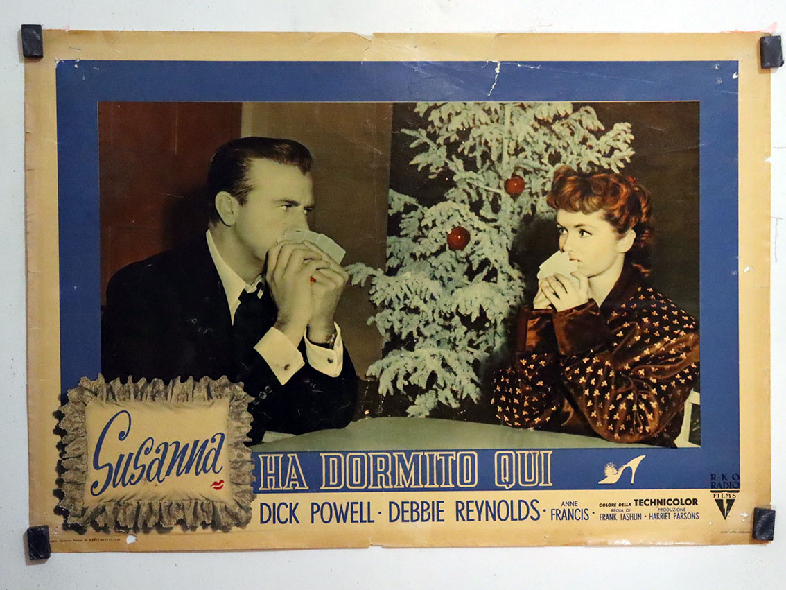 SUSANNA HA DORMITO QUI