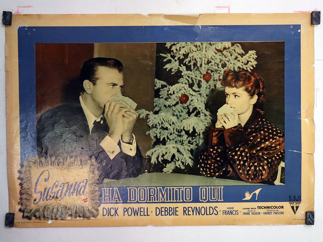 SUSANNA HA DORMITO QUI