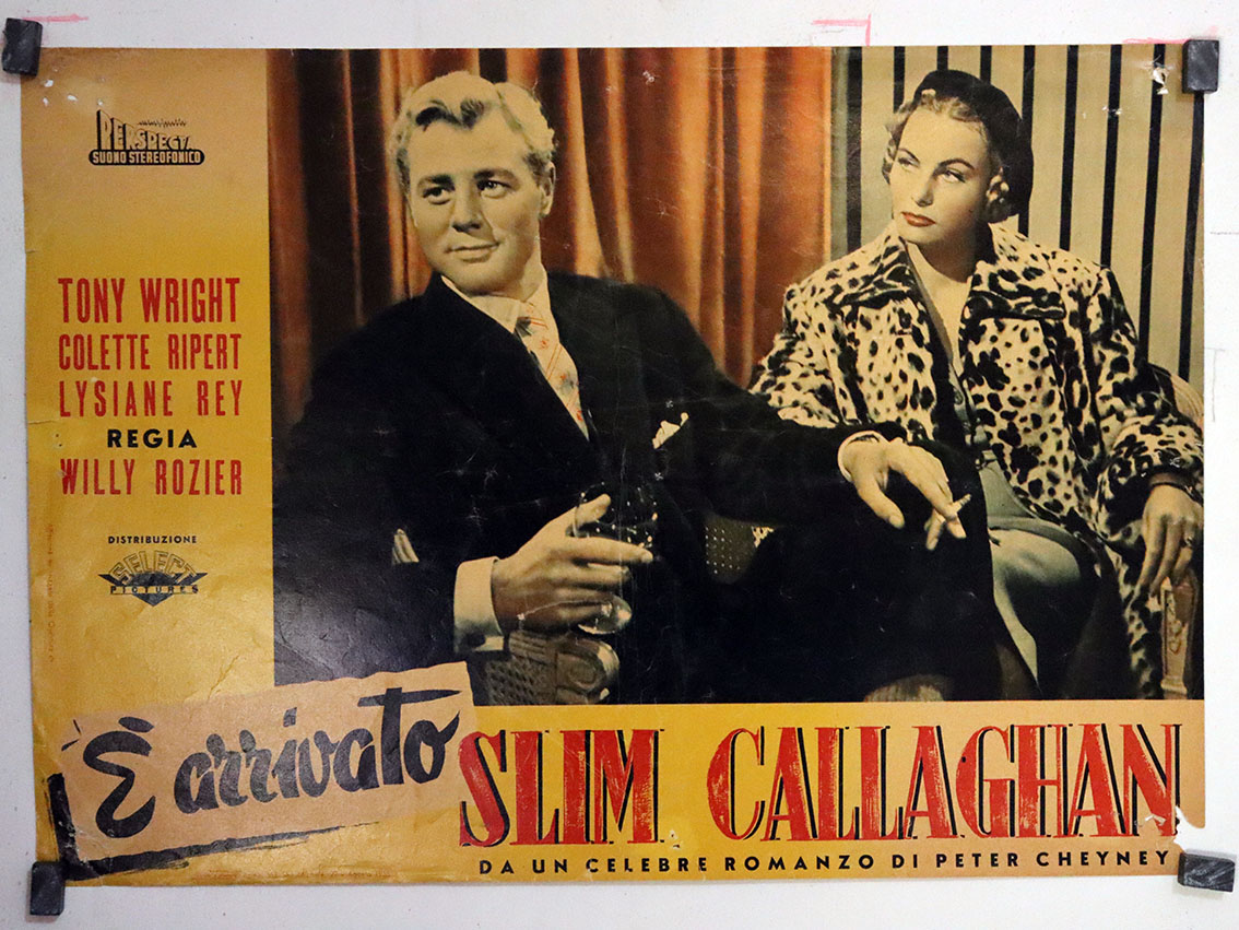 E ARRIVATO SLIM CALLAGHAN