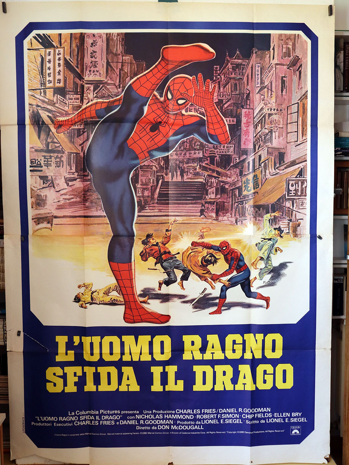 L�UOMO RAGNO SFIDA IL DRAGO