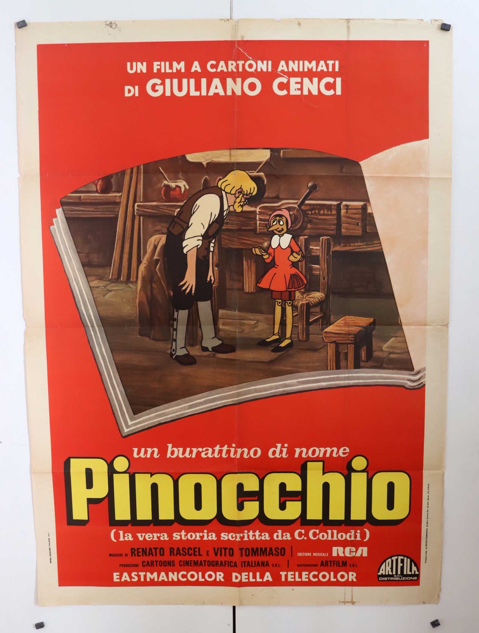 Un burattino di nome Pinocchio