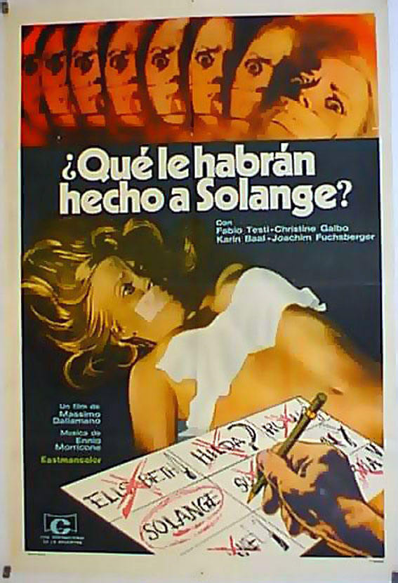 QUE LE HABRAN HECHO A SOLANGE