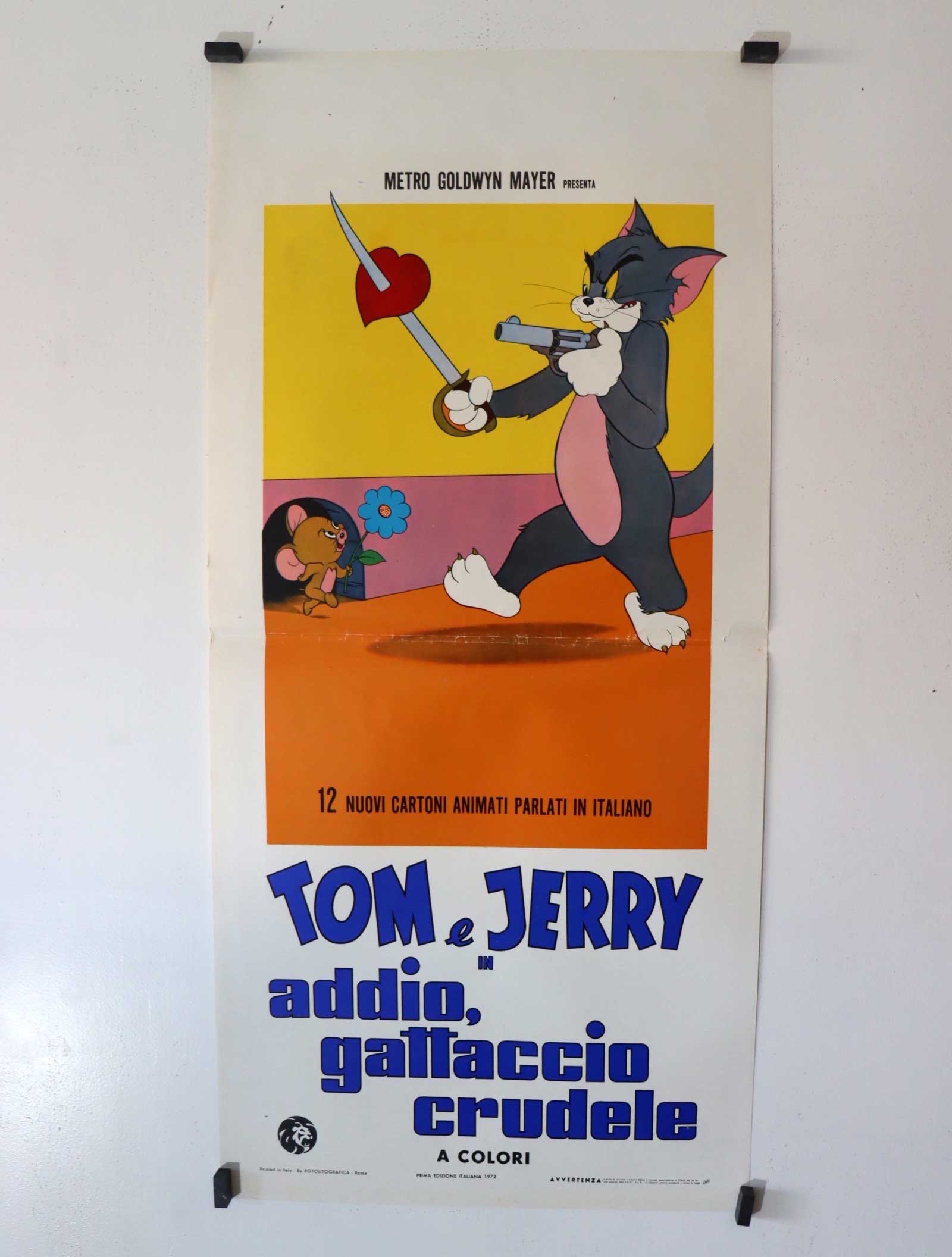 TOM E JERRY, ADDIO, GATTACCIO  CRUDELE