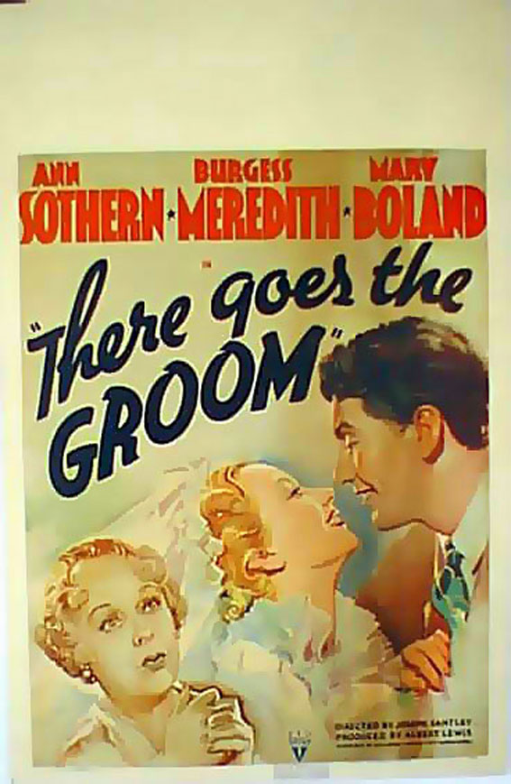 THERE GOES THE GROOM