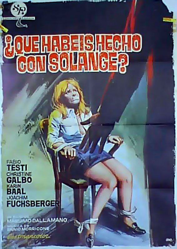 QUE HABEIS HECHO CON SOLANGE