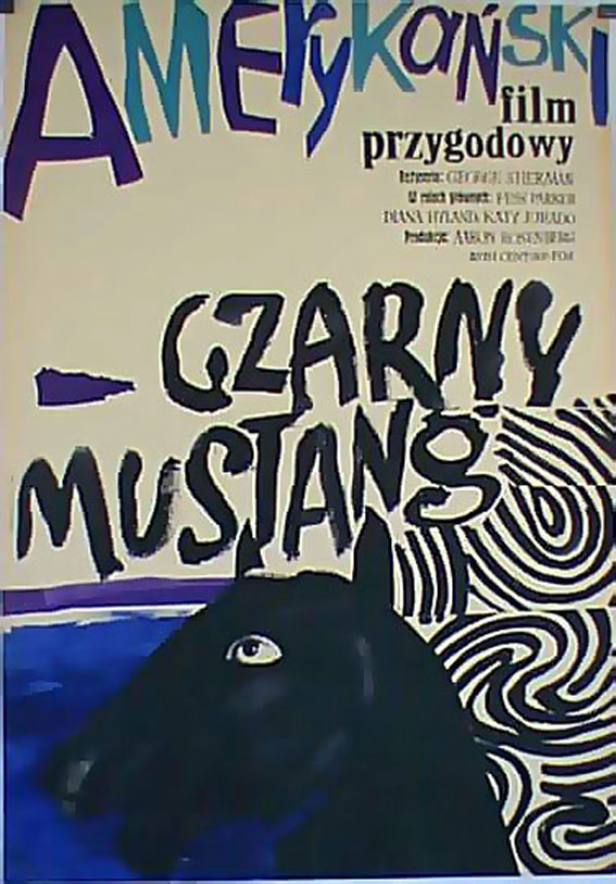 AMERYKANSKI GZARNY MUSTANG