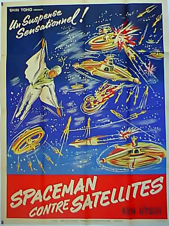 SPACEMAN CONTRE SATELLITES