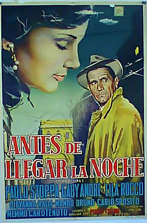 ANTES DE LLEGAR LA NOCHE