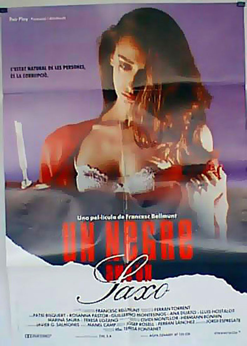 NEGRE AMB UN SAXO , UN