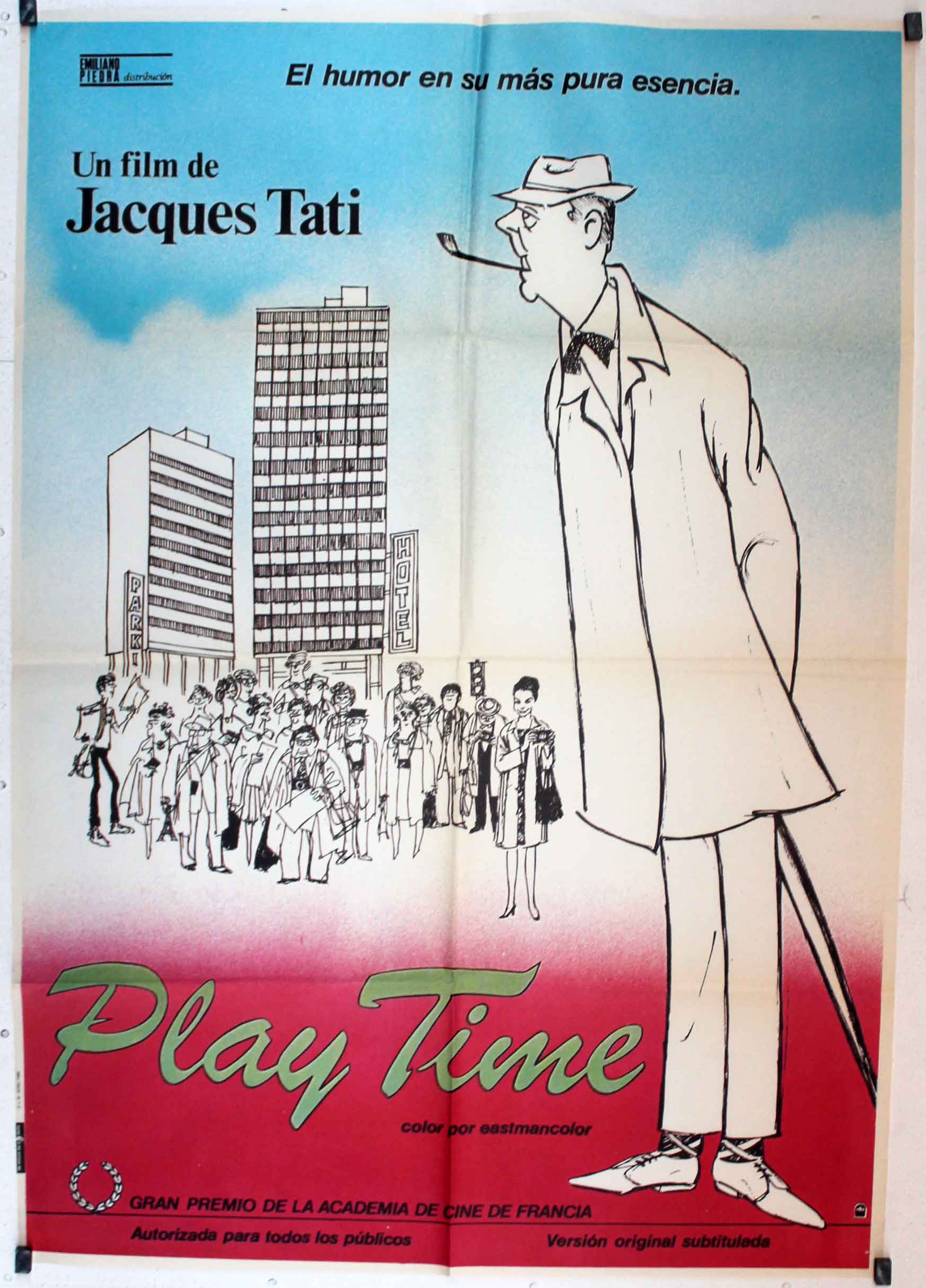 Время развлечений. Жак Тати Playtime. Жак Тати время развлечений Постер. Playtime.1967 Постер.