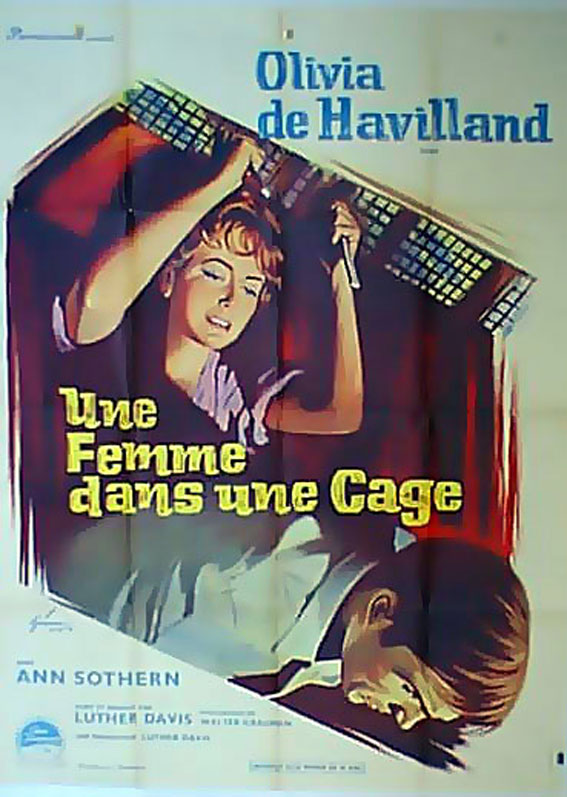 FEMME DANS UNE CAGE, UNE