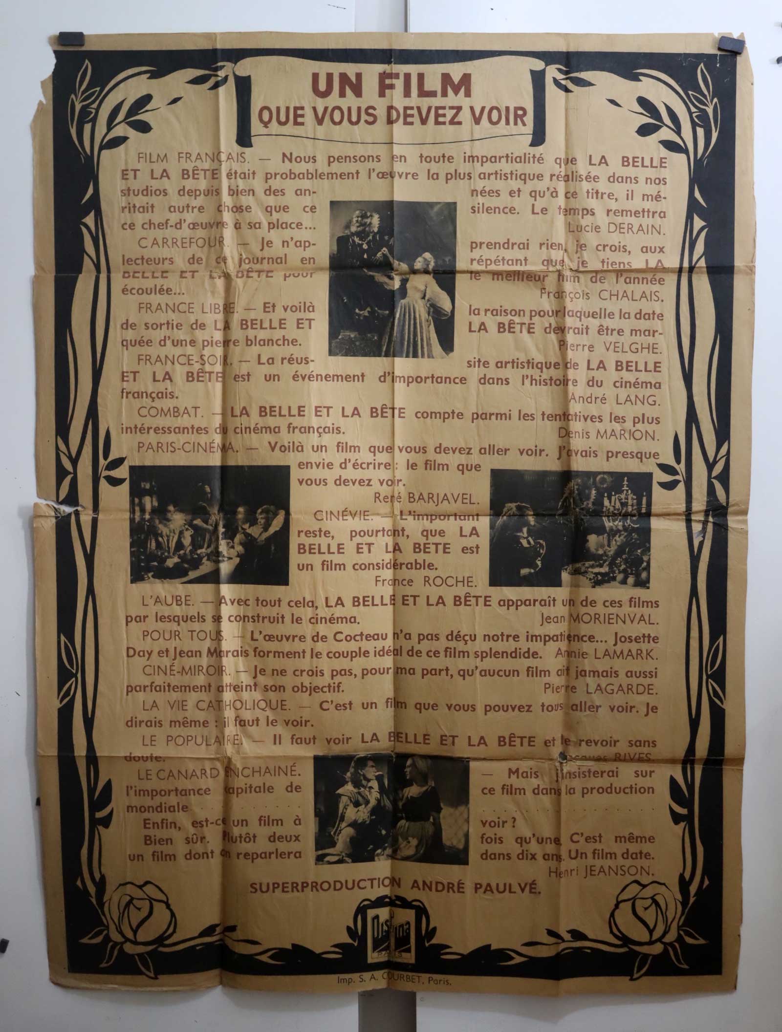 BELLE ET LA BETE, LA