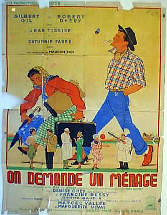 ON DEMANDE UN MENAGE