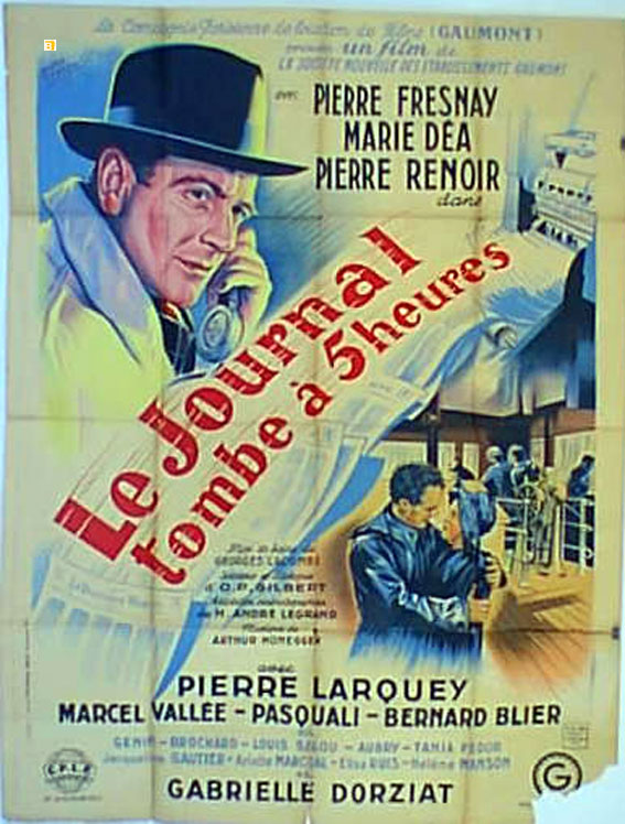 JOURNAL TOMBE A 5 HEURES, LE