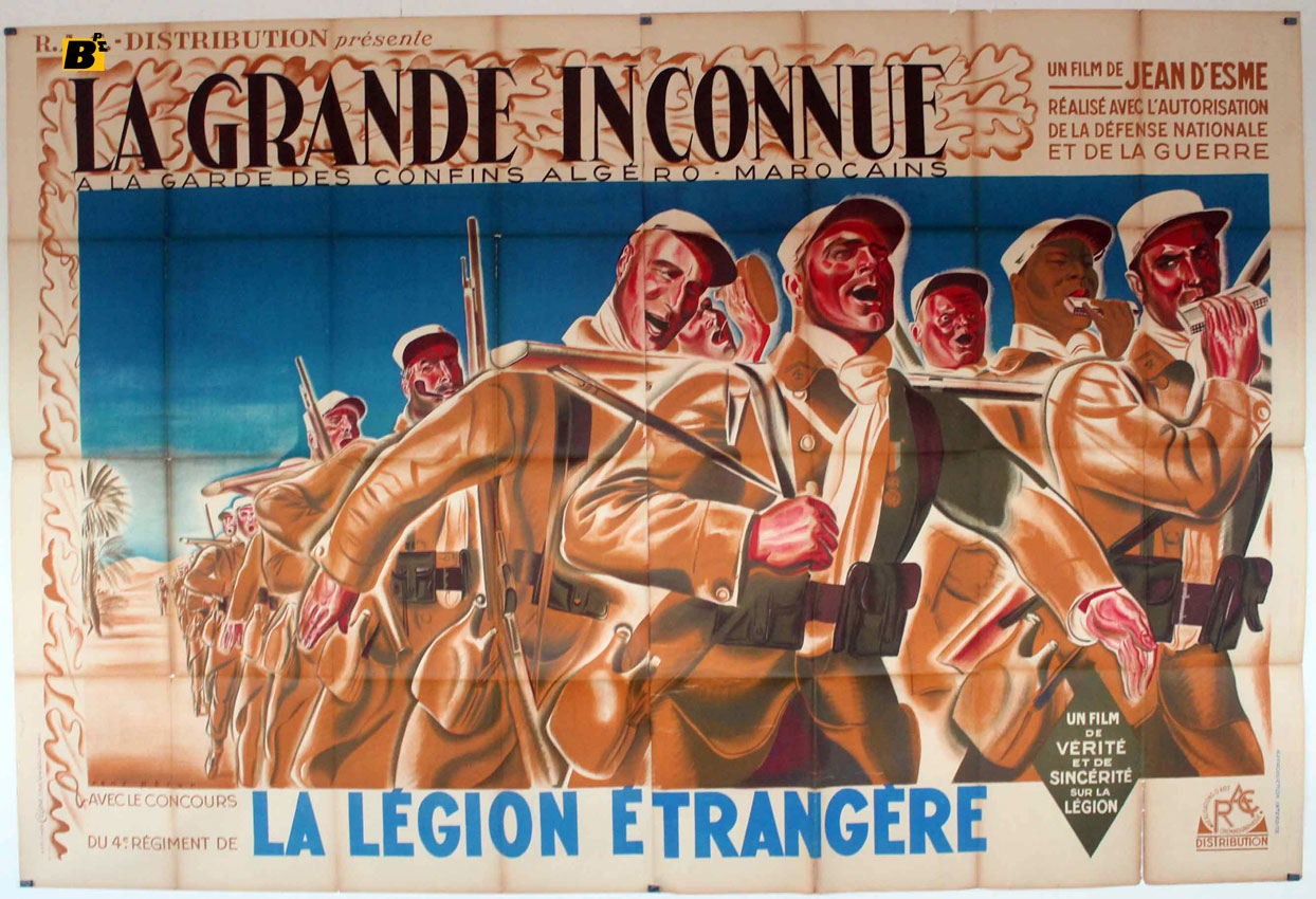 GRANDE INCONNUE LA LEGION ETRANGERE