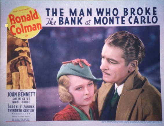 MAN WHO BROKE THE BANK OF MONTE CARLO