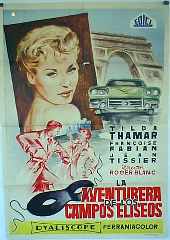 AVENTURERA DE LOS CAMPOS ELISEOS , LA