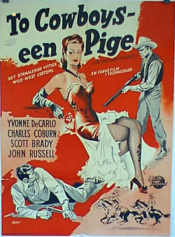 TO COWBOYS EEN PIGE