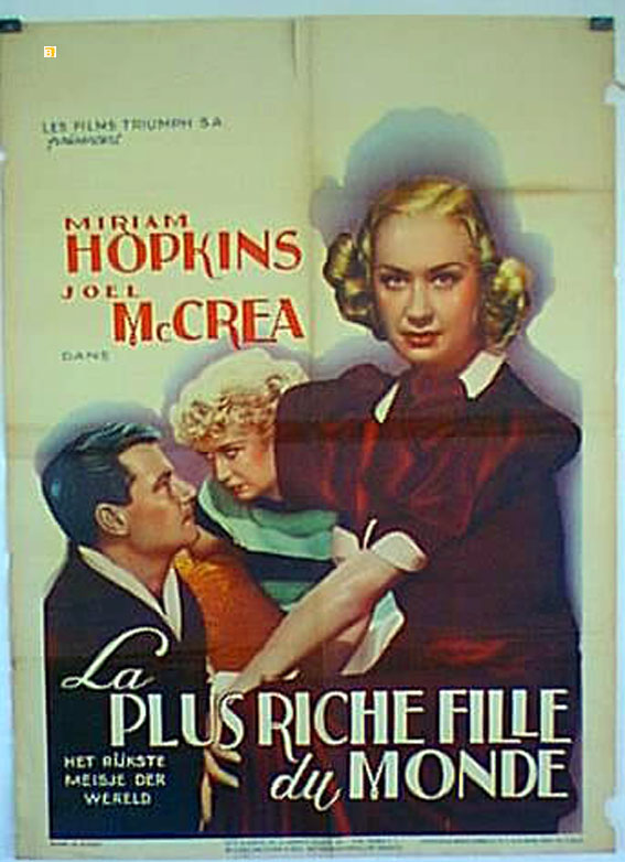 PLUS RICHE FILLE DU MONDE , LA