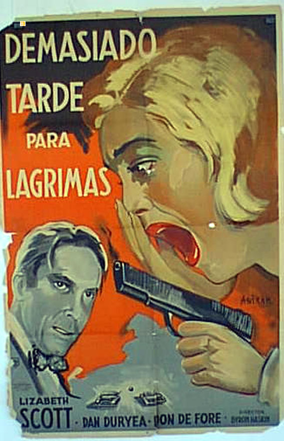 DEMASIADO TARDE PARA LAGRIMAS