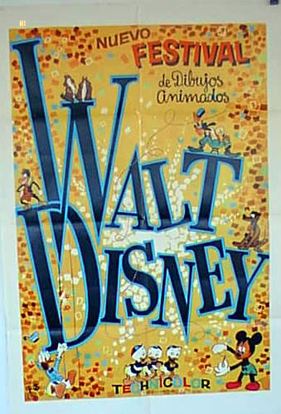NUEVO FESTIVAL DE DIBUJOS ANIMADOS WALT DISNEY