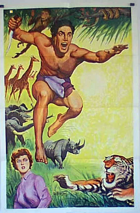 TARZAN SELVA ANIMALES
