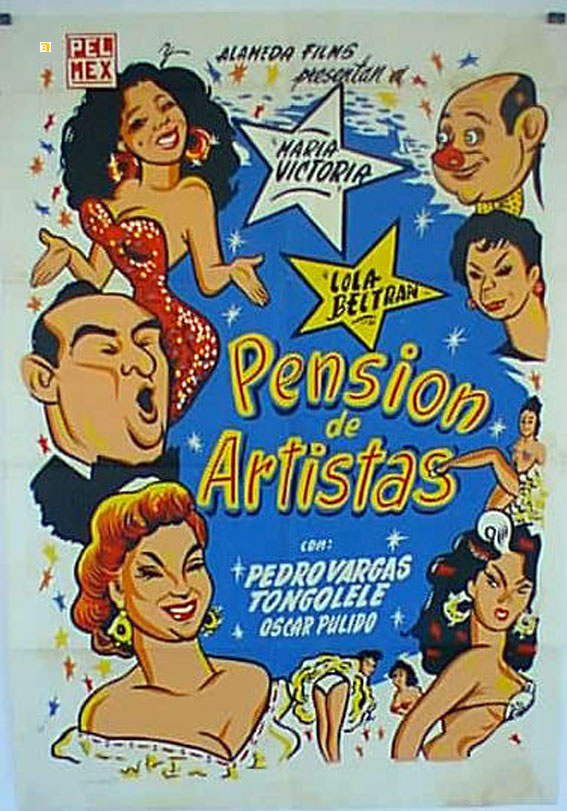 PENSION DE ARTISTAS