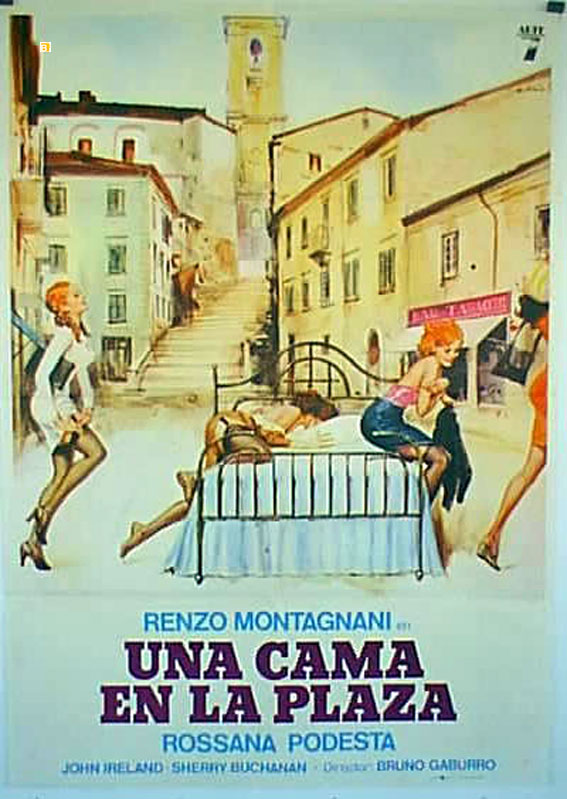 CAMA EN LA PLAZA, UNA