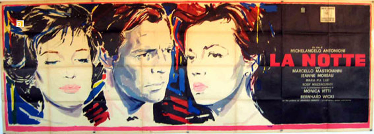 "NOTTE, LA" MOVIE POSTER - "LA NOTTE" MOVIE POSTER