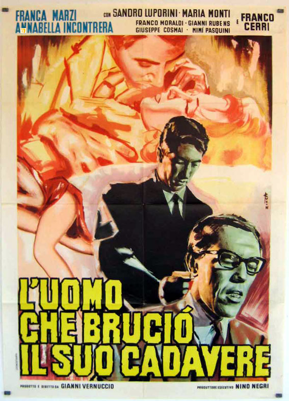 UOMO CHE BRUCIO IL SUO CADAVERE , L�