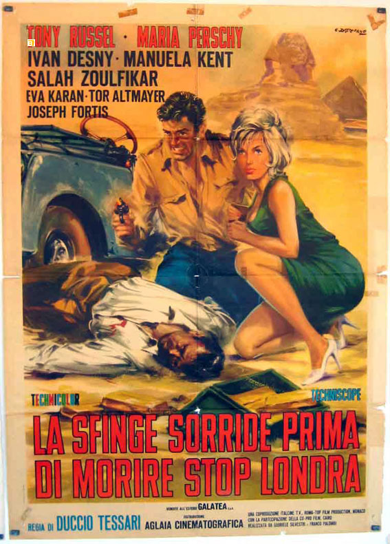 SFINGE SORRIDE PRIMA DI MORIRE STOP LONDRA ,LA