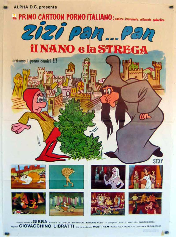 ZIZI PAN PAN IL NANO E LA STREGA