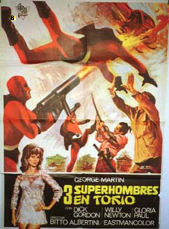 TRES SUPERHOMBRES EN TOKIO