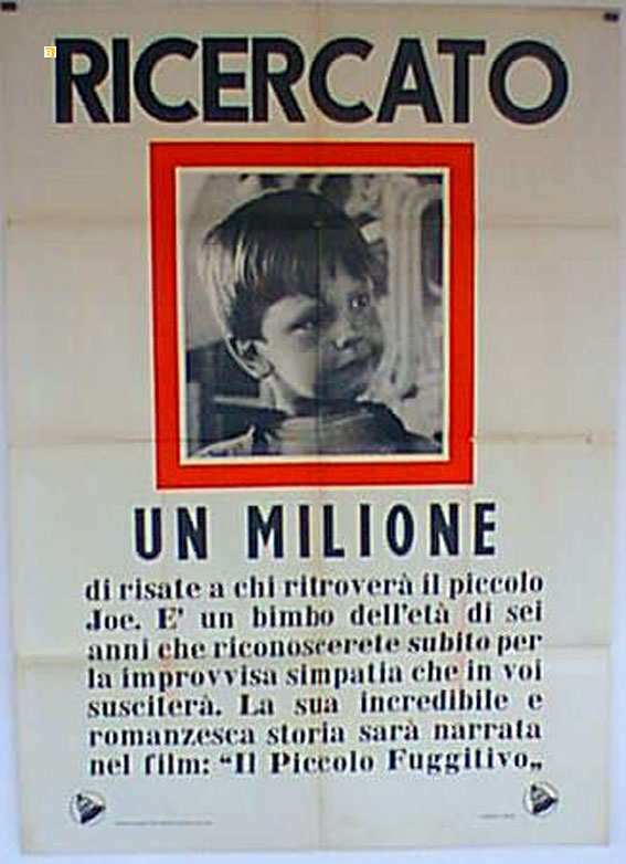 RICERCATO, UN MILIONE