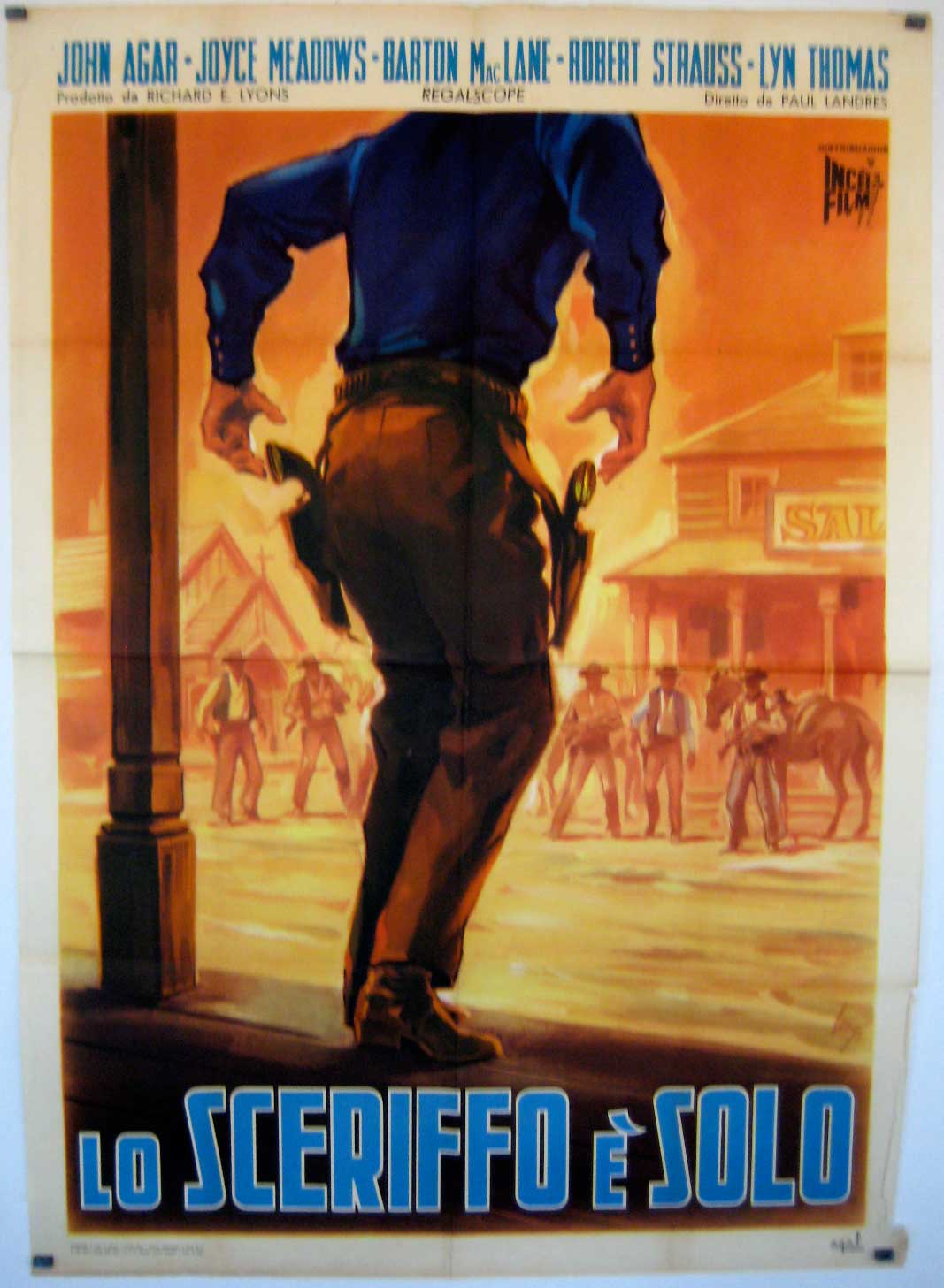 SCERIFFO E SOLO , LO