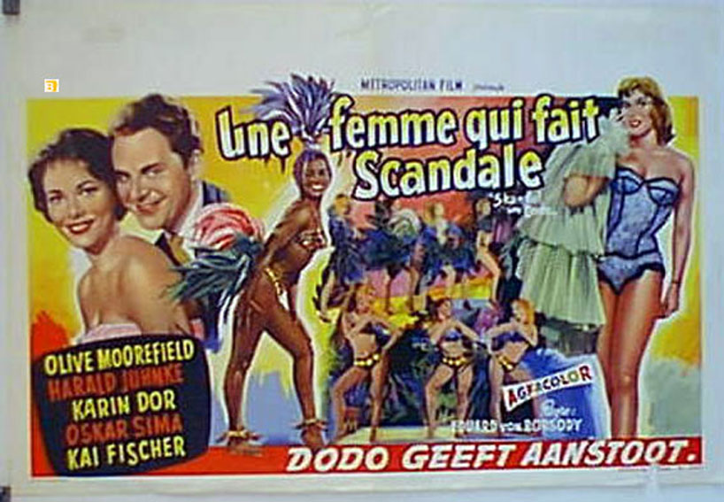 FEMME QUI FAIT SCANDALE , UNE